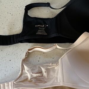 Truekind Women's Black and Cream Bras